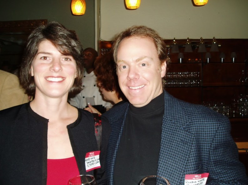 Ashley and Ron Wolfe. Pierre's Daughter inlaw and Son Ron